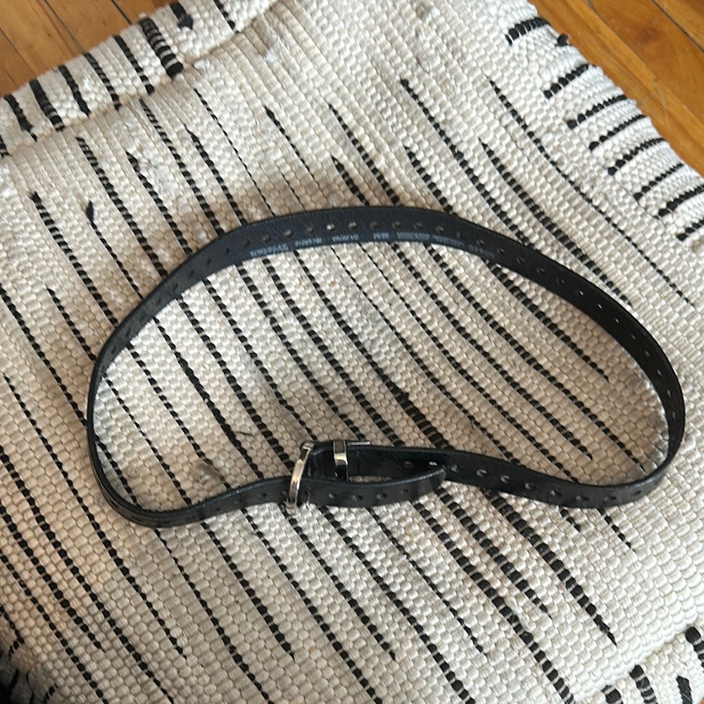 Black Belt with Minimalist Design unisex
